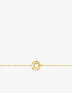 Bracelet or jaune 750 ‰ avec anneaux SO OR