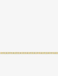 Bracelet or jaune 375 ‰ et diamants synthétiques 0,54 ct SO OR