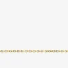 Bracelet or jaune 375 ‰ et diamants synthétiques 1,05 ct SO OR