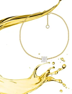 Bracelet or jaune 750 ‰ pierre de lune SO OR