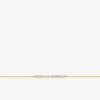 Bracelet or jaune 375‰ et oxyde de zirconium SO OR