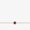 Bracelet or rose 750 ‰ grenat SO OR