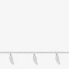 Bracelet plumes acier SO OR