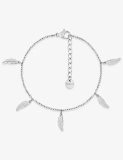Bracelet plumes acier SO OR