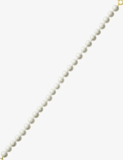 Bracelet "choker" or jaune 750 ‰ et perles de culture d'eau douce 6 - 6,5 mm SO OR