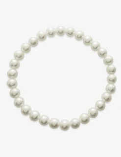 Bracelet "choker" perles de culture d'eau douce 6 mm SO OR