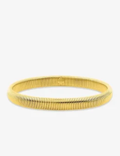 Bracelet rigide en acier doré SO OR