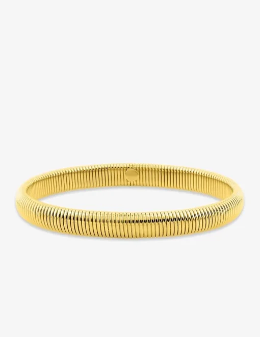 Bracelet rigide en acier doré SO OR