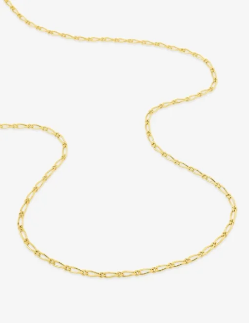 Chaine alternée 1+1 or jaune 750 ‰ 1,7 mm SO OR