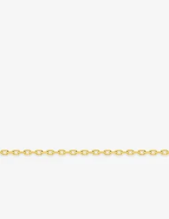 Chaine forçat diamantée or jaune 750 ‰ 0,85 mm SO OR