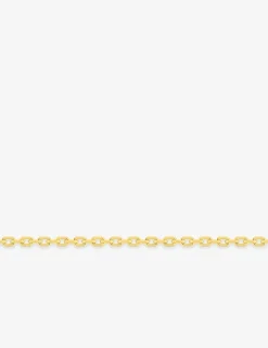 Chaine forçat diamantée or jaune 750 ‰ 0,97 mm SO OR