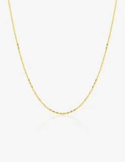 Chaine forçat diamantée or jaune 750 ‰ 0,97 mm SO OR