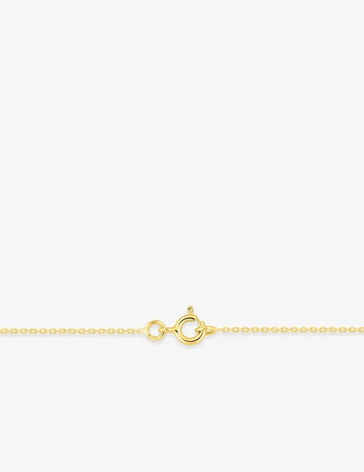 Chaine forçat diamantée or jaune 750 ‰ 0,97 mm SO OR