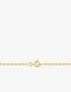 Chaine forçat diamantée or jaune 750 ‰ 1,85 mm SO OR