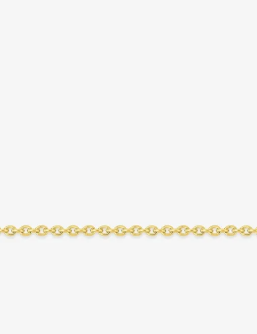 Chaine forçat ronde or jaune 750 ‰ 1,10 mm SO OR