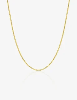 Chaine forçat ronde or jaune 750 ‰ 1,10 mm SO OR