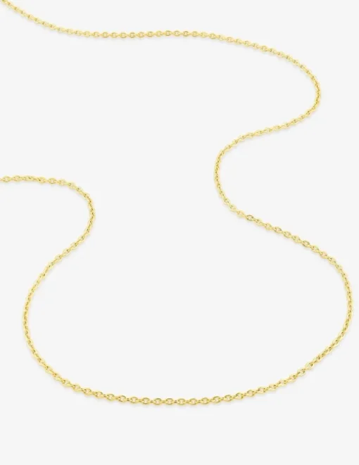 Chaine forçat ronde or jaune 750 ‰ 1,45 mm SO OR