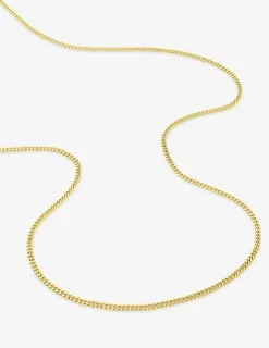 Chaine gourmette diamantée en or jaune 750 ‰ 1,70 mm de largeur SO OR