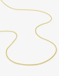 Chaine gourmette diamantée or jaune 750 ‰ 1,52 mm SO OR