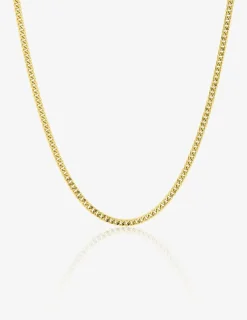 Chaine gourmette diamantée or jaune 750 ‰ 1,62 mm SO OR