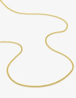 Chaine gourmette diamantée en or jaune 375 ‰ 1,76 mm de largeur SO OR