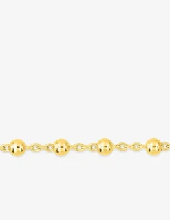 Chaine maille boule en or jaune 750 ‰ SO OR