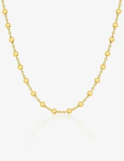 Chaine maille boule en or jaune 750 ‰ SO OR