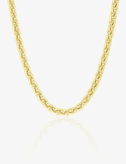 Chaine spiga or 750 ‰ jaune 3,2 mm SO OR