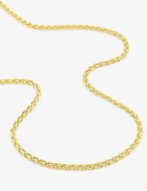 Chaine spiga or 750 ‰ jaune 3,2 mm SO OR