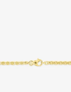 Chaine spiga or 750 ‰ jaune 3,2 mm SO OR