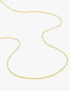 Chaine vénitienne en or jaune 375 ‰ 0,85 mm de largeur SO OR