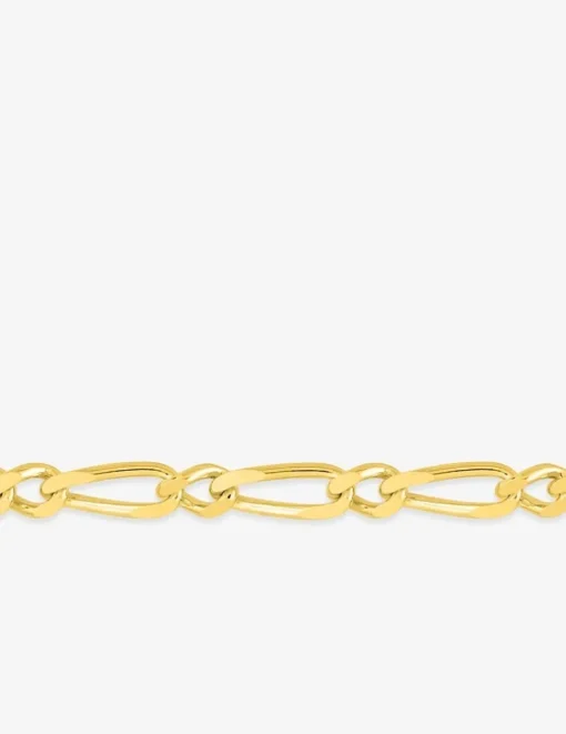 Chaîne alternée 1+1 or jaune 375‰ 2,5 mm SO OR