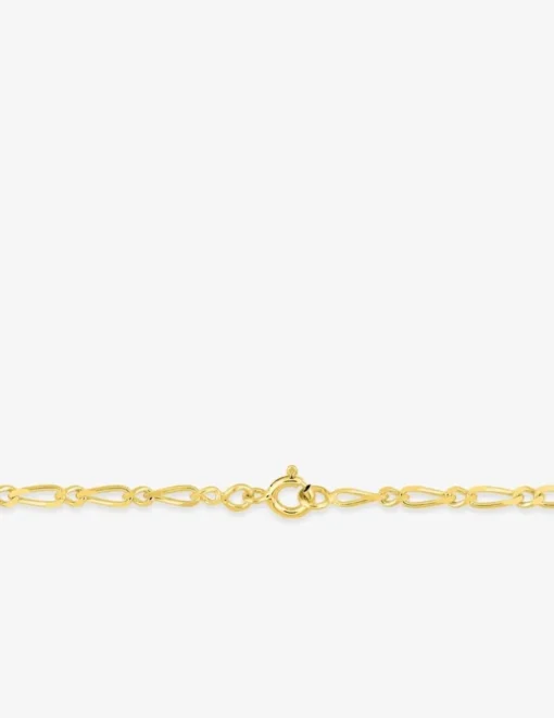 Chaîne alternée 1+1 or jaune 375‰ 2,5 mm SO OR