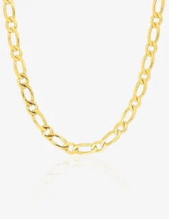 Chaîne alternée en or jaune 375 ‰ de largeur 4 mm SO OR