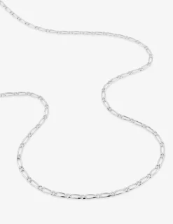 Chaîne alternée or blanc 375‰ 2,5 mm SO OR