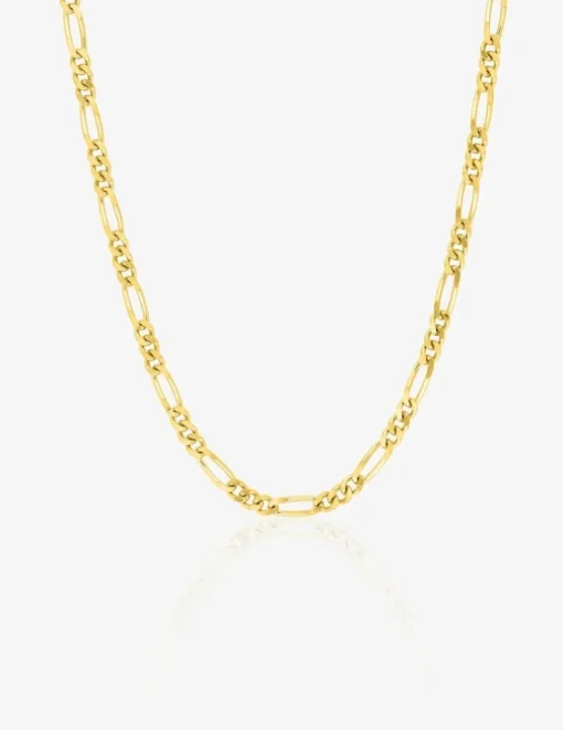 Chaîne alternée or jaune 750 ‰ 2 mm SO OR