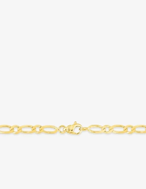 Chaîne alternée ultra plate or jaune 750 ‰ 4 mm SO OR