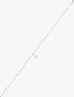 Chaîne de cheville ancre argent 925‰ rhodié SO OR