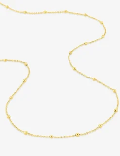 Chaîne forçat boules 2 mm or jaune 750‰ SO OR