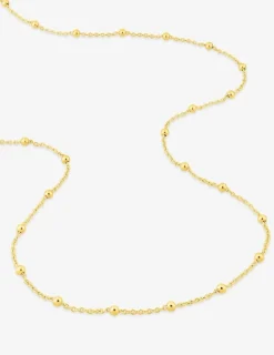 Chaîne forçat boules en or jaune 375 ‰ SO OR