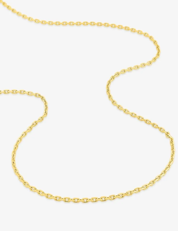 Chaîne forçat diamanté 2,10 mm or jaune 750‰ SO OR