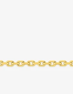 Chaîne forçat diamanté 2,25 mm or jaune 750‰ SO OR