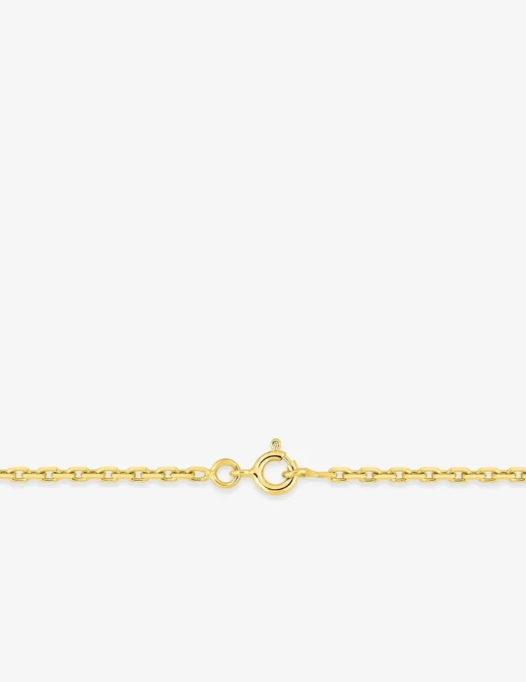 Chaîne forçat diamanté en or 375‰ SO OR