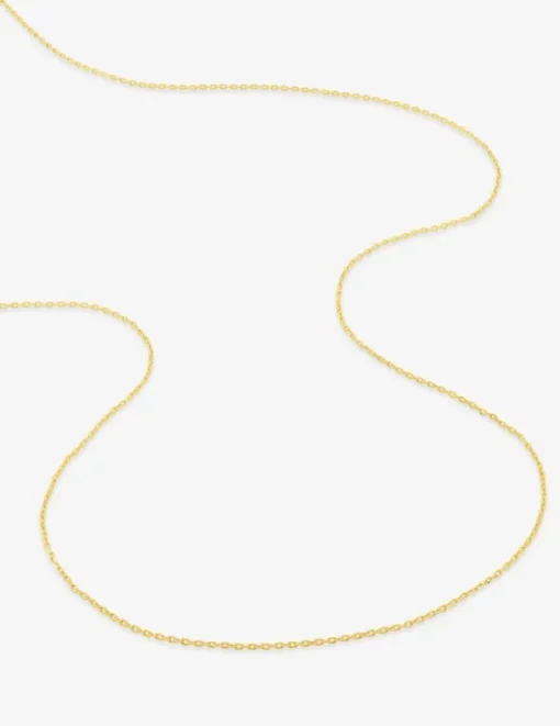 Chaîne forçat diamantée or jaune 375 ‰ largeur 0,85 mm SO OR