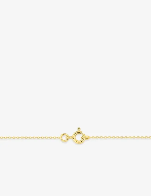 Chaîne forçat diamantée or jaune 375 ‰ largeur 0,85 mm SO OR