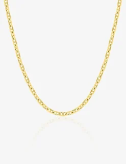 Chaîne forçat en or jaune 375 ‰ de largeur 2,5 mm SO OR