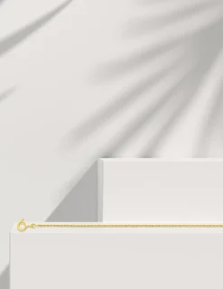 Chaîne forçat en or jaune 375 ‰ SO OR