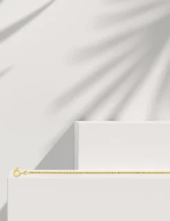 Chaîne forçat en or jaune 375 ‰ SO OR