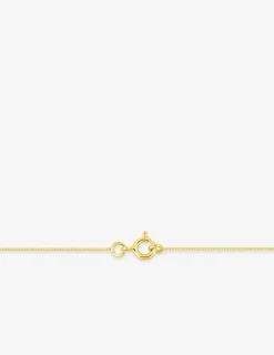 Chaîne gourmette diamantée or jaune 375 ‰ largeur 0,77 mm SO OR