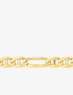 Chaîne gourmette marine or jaune 750 ‰ 4 mm SO OR